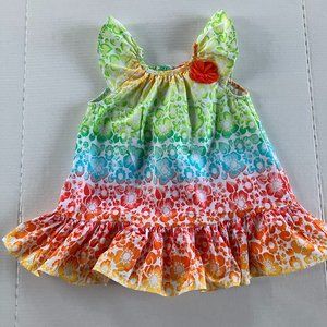 Bonnie Jean Rainbow-hued florals with a tropical touch 3T